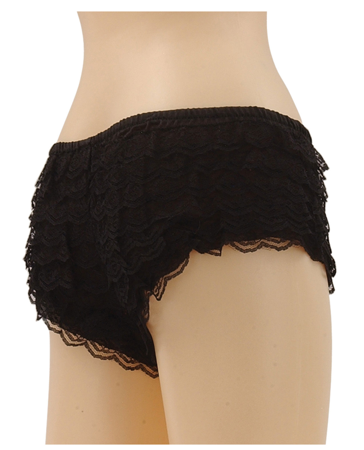 Be wicked Women's Be Wicked Ruffle Hot Pants - L