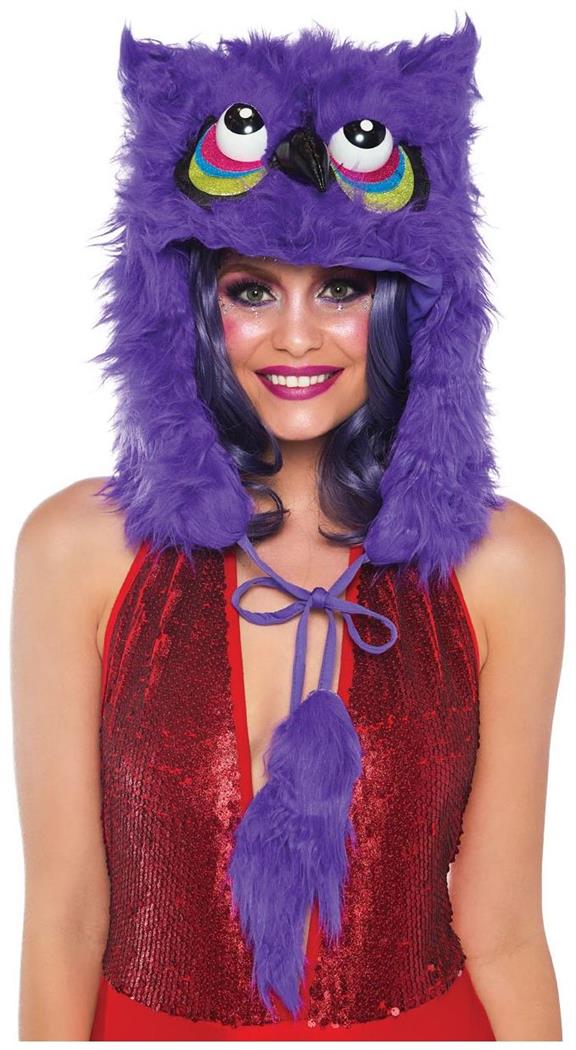 Night Owl furry hood