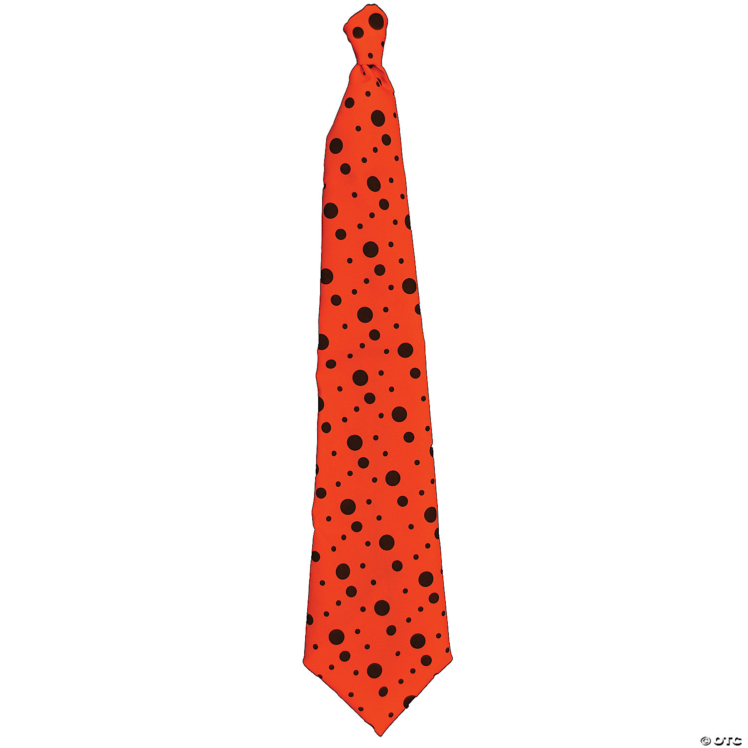 Rubie's Costume Co Men's Neon Long Orange Tie - Standard