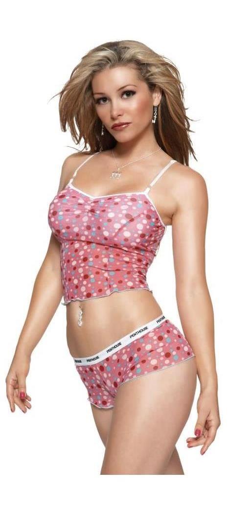 Coquette Women's Pink Plus Size Cami With Shorts - 14-16