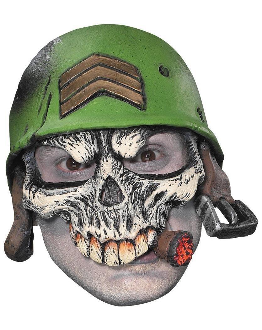 Disguise Int'l  **See A/R Acct 176208 Men's Sergeant Half Cap Mask - Standard