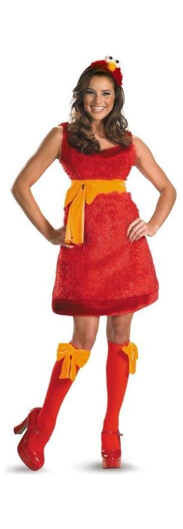 Disguise Inc Women's Sesame Street Sassy Elmo Costume - 12-14