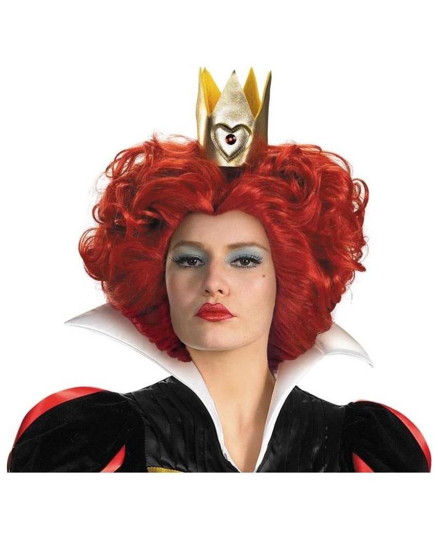 Disguise Inc Women's Alice In The Wonderland- Red Queen Wig - Standard