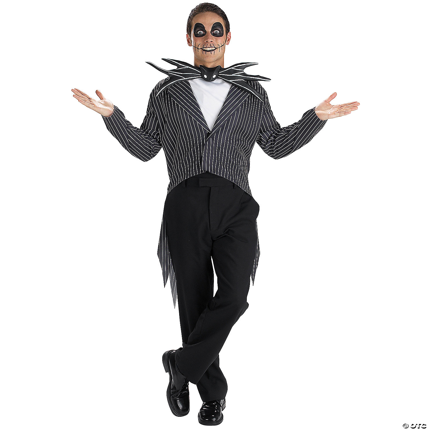 Disguise Inc Men's Jack Skellington Adult Scary Costume - 38-40