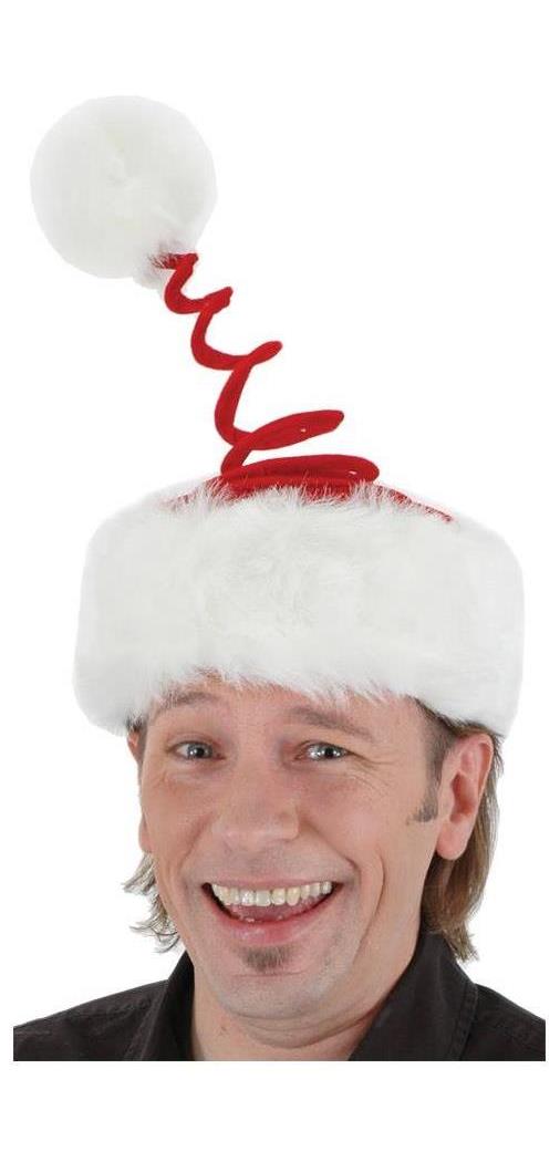 Elope Springy Santa Hat - Standard