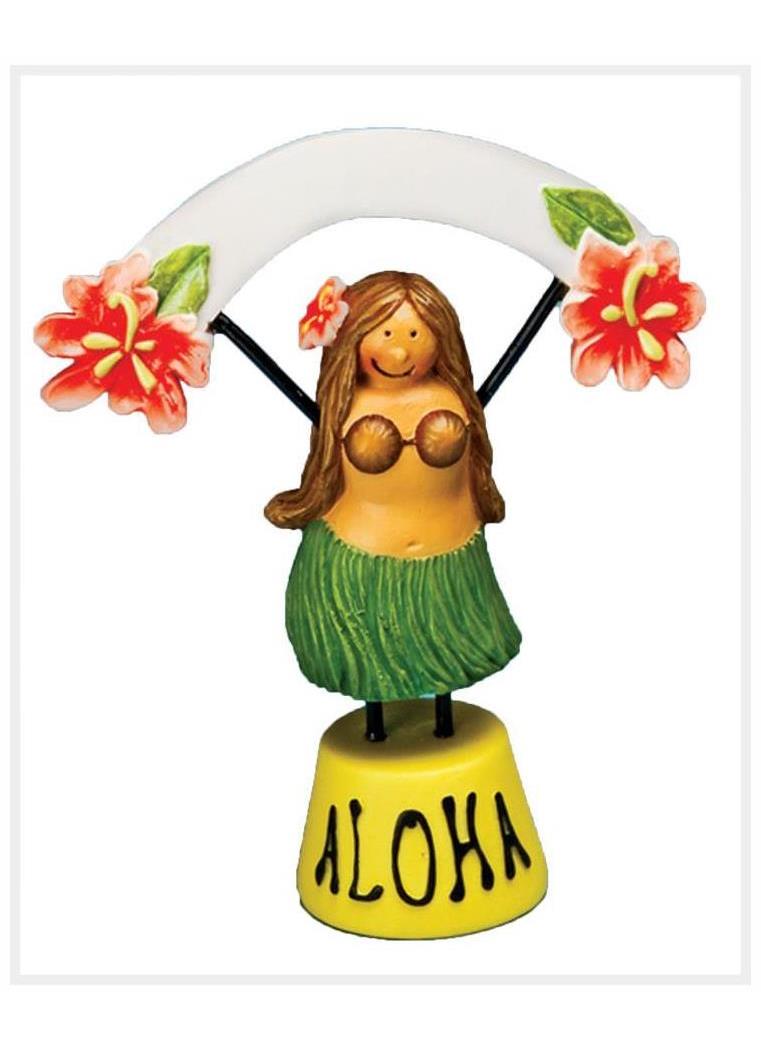 Funny Fashion Usa Hula Girl Food /Place Setter 3 - Standard