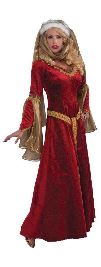 Forum Novelties Inc Women's Scarlet Renaissance Costume - 14-16