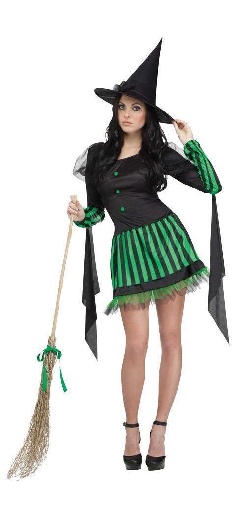 Fun World/Holiday Times Women's Wicked Witch Adlt Md - 2-8