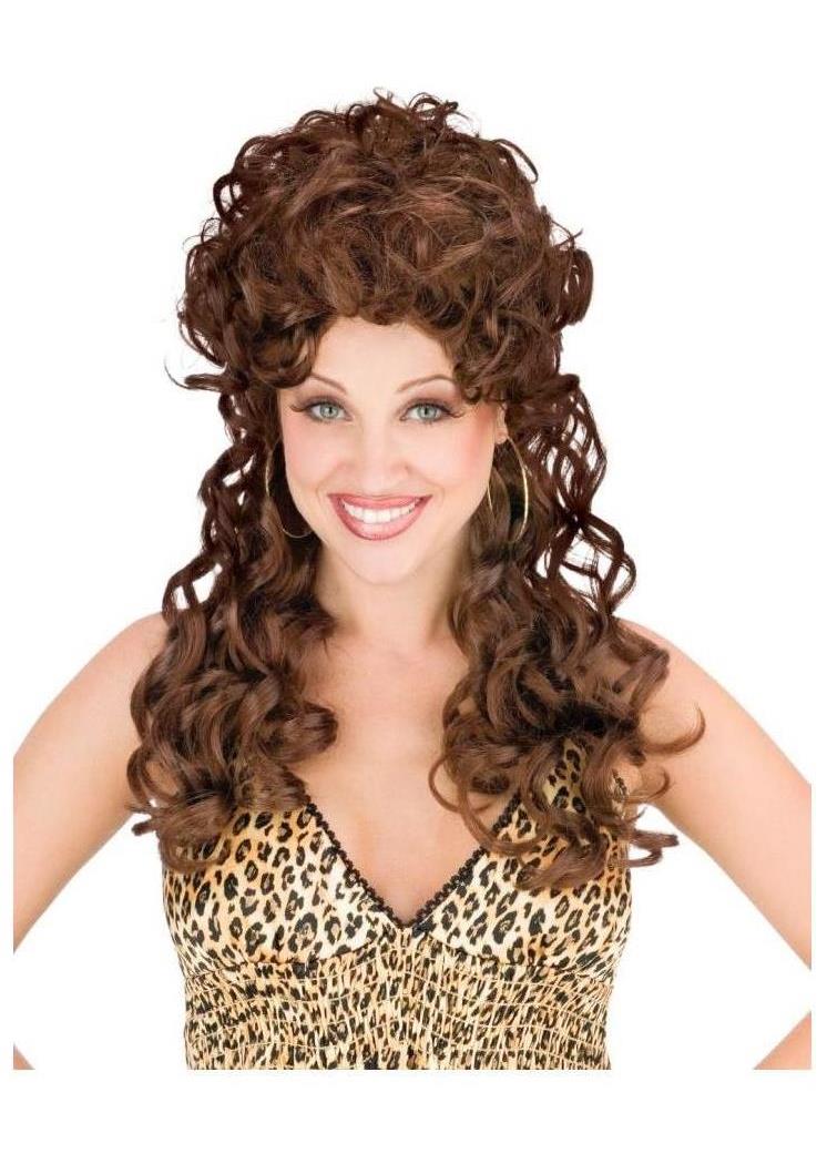 Fun World/Holiday Times Women's Brown Trailer Park Trophy Wife Wig - Standard