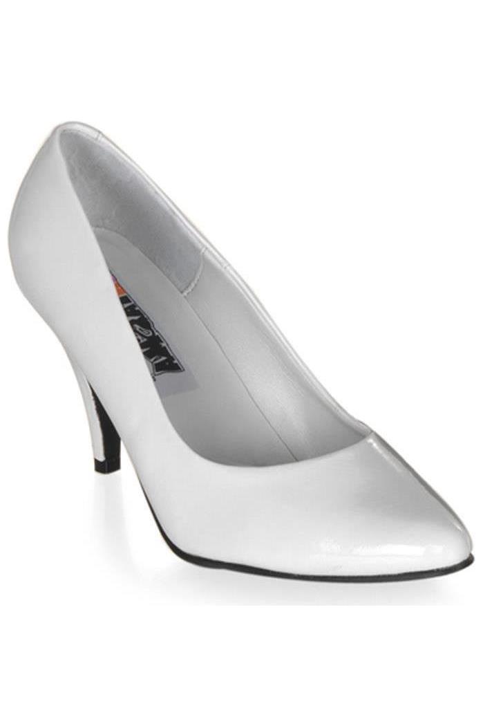 Ellie Shoes Women's White Pumps Shoes - 14