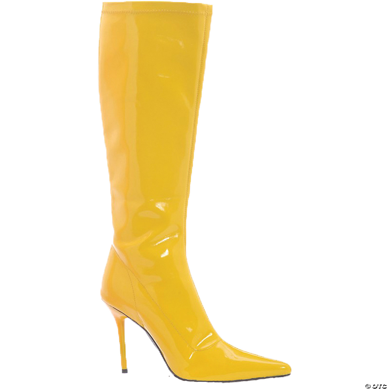 Ellie Shoes Women's Emma Knee Length Yellow Boots - 10