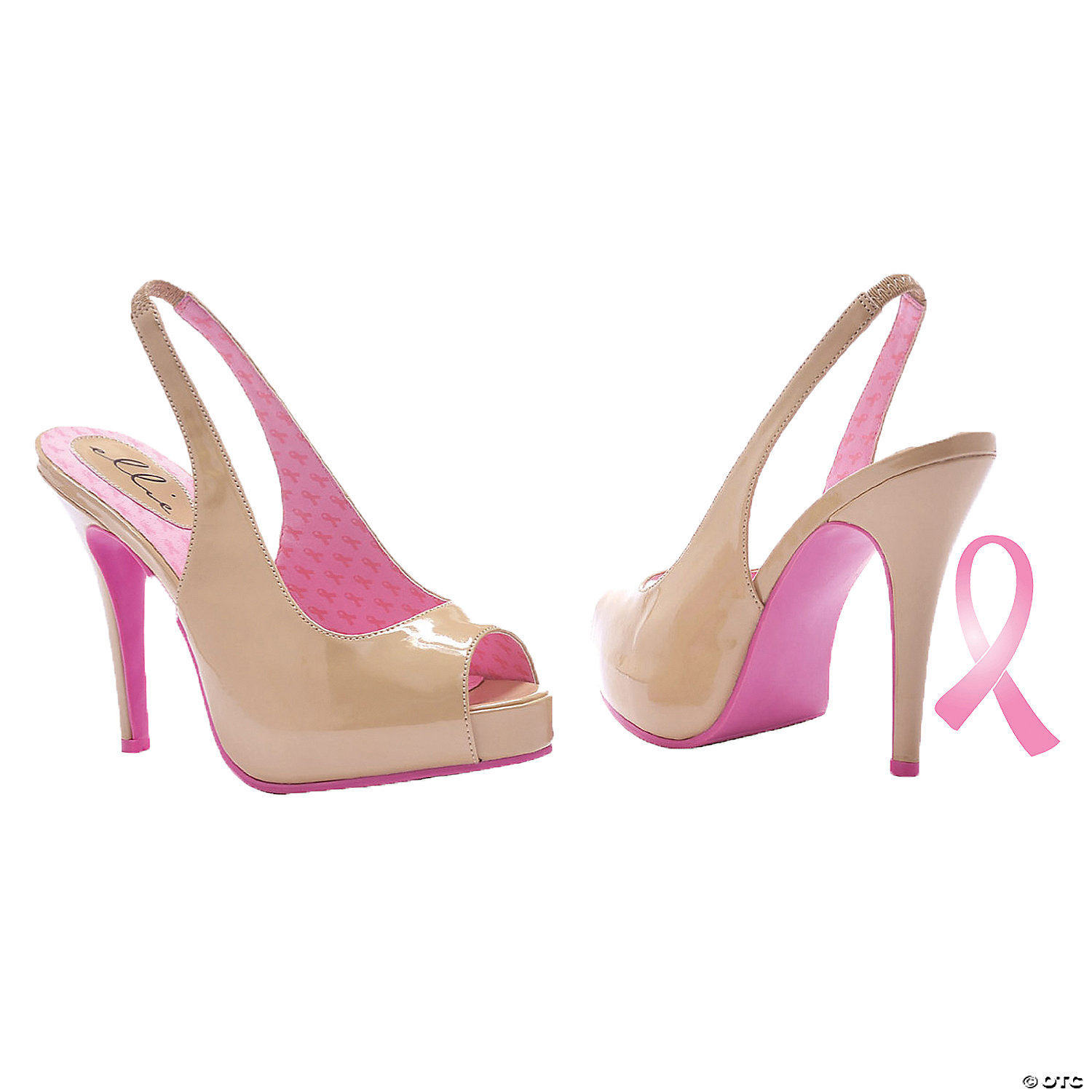 Ellie Shoes Women's Maryellen Cancer Awareness Shoes - 10 for Valentines Day