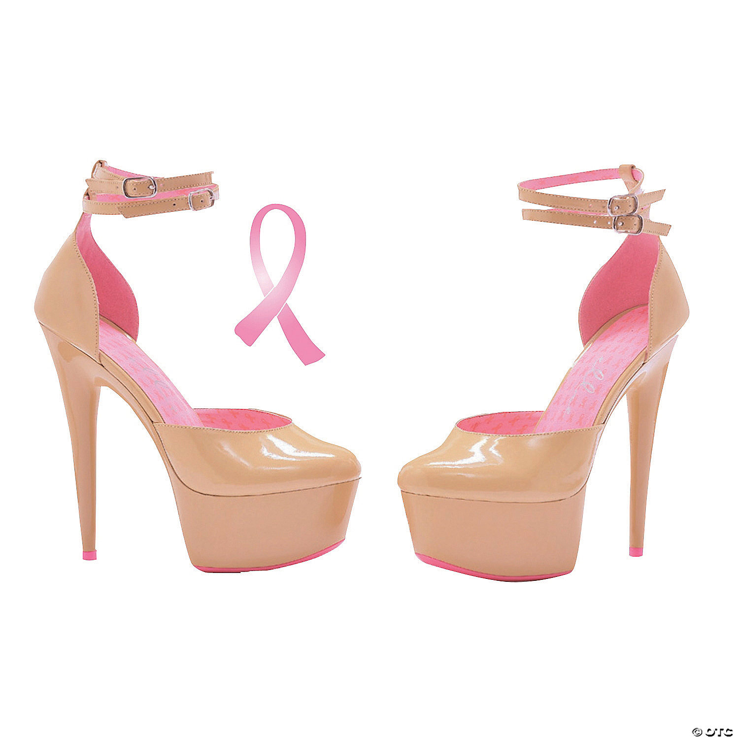 Ellie Shoes Women's Curissa Cancer Awareness Shoes - 10 for Valentines Day