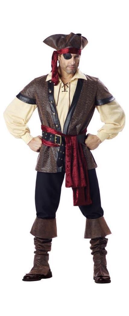 In Character Costumes Men's Rustic Pirate Adult Costume - 38-40