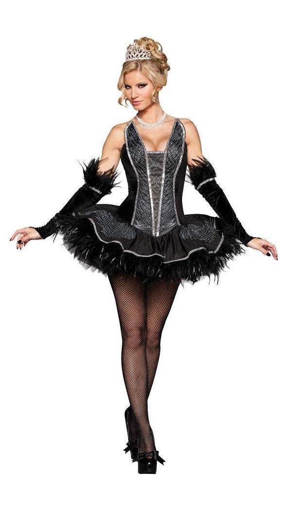 In Character Costumes Women's Seductive Swan Costume - 0-2