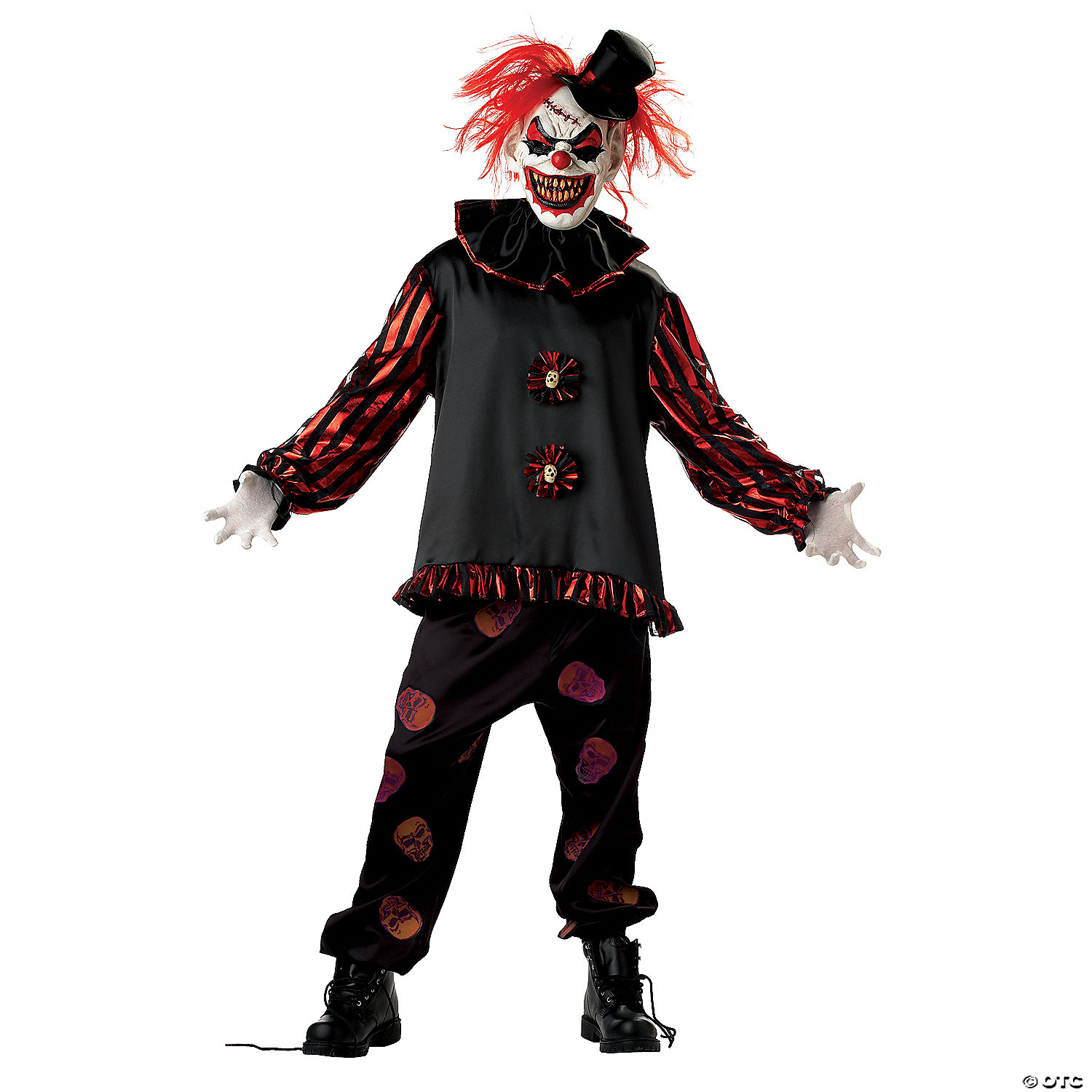 Seasonal Visions International Men's Carver The Killer Clown Costume - 38-40