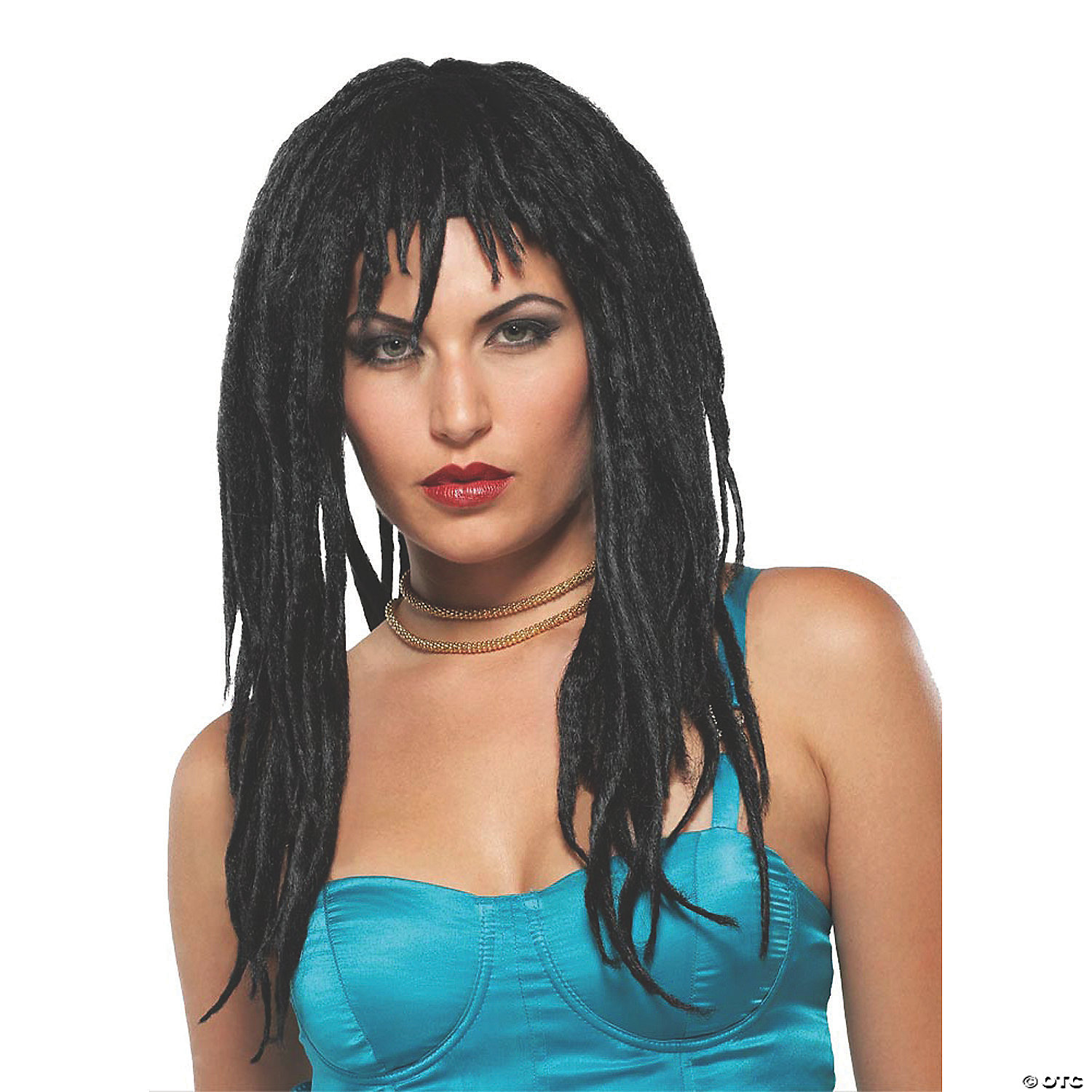 Seasonal Visions International Women's Black Demure Dreads Wig - Standard