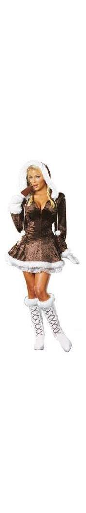 Dreamgirl Women's Eskimo Cutie Costume - 14-16