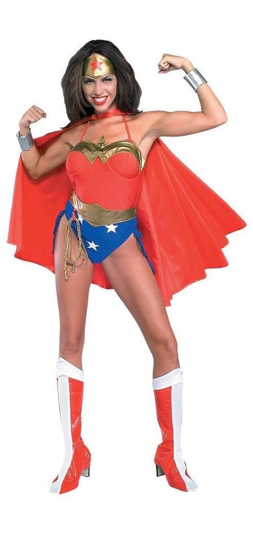 Rubie's Costume Co Women's Wonder Woman Adult Costume - 12-14