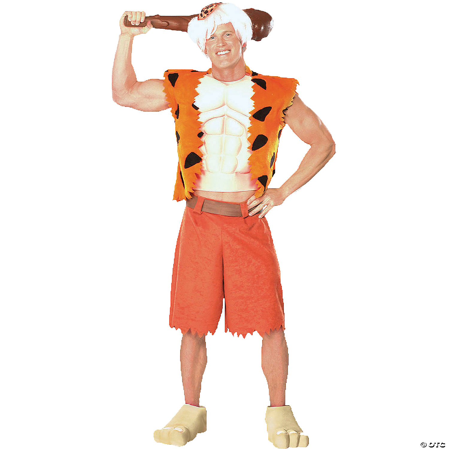 Rubie's Costume Co Men's The Flintstones Bamm-Bamm Deluxe Adult Costume - 46-48