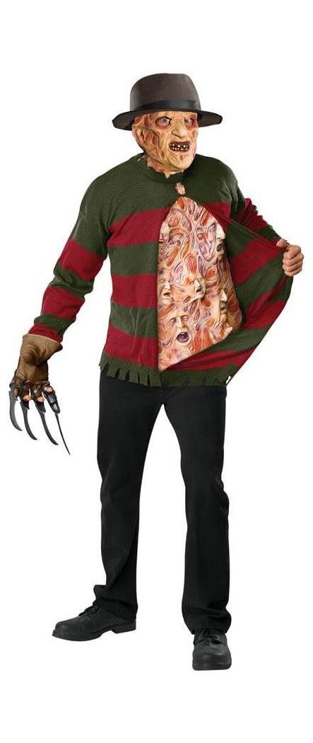 Rubie's Costume Co Men's Freddy Chest Of Souls Sweater - Standard