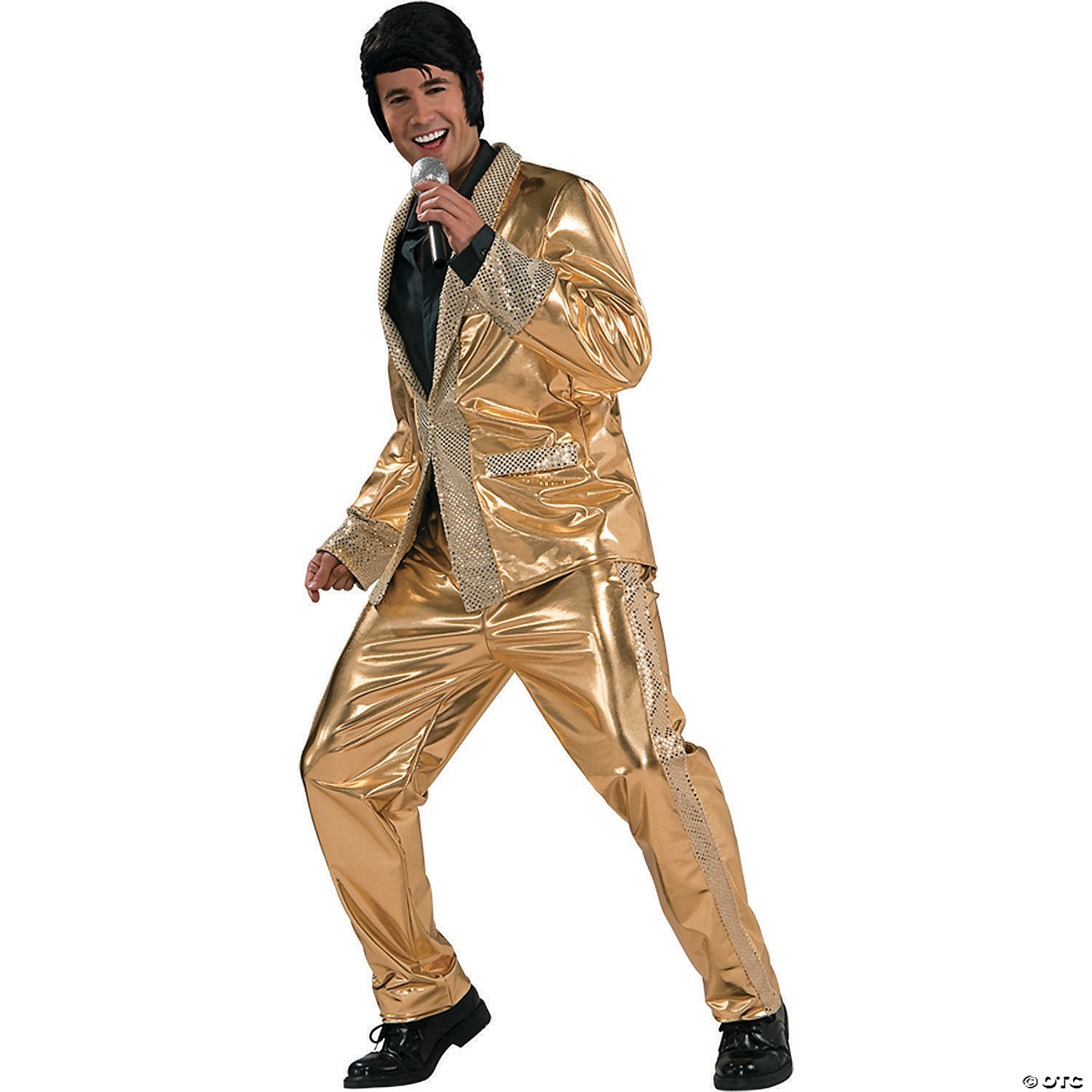 Rubie's Costume Co Men's Gold Lame Suit Grand Heritage Costume - 36-38