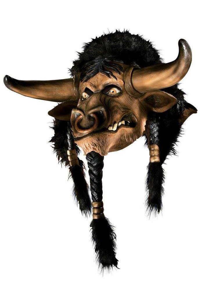 Rubie's Costume Co Men's World of Warcraft Tauren Overhead Latex Mask - Standard