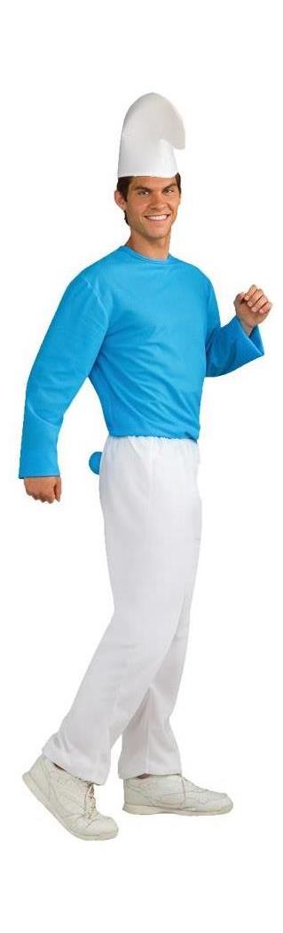 Rubie's Costume Co Men's Smurf Adult Costume - 44-46