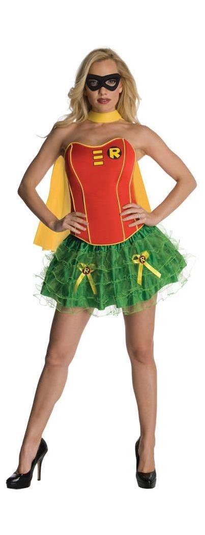 Rubie's Costume Co Women's Robin Adult Flirty Costume - 12-14