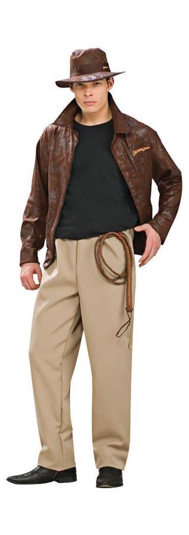 Rubie's Costume Co Men's Indiana Jones Deluxe Adult Costume - 44-46