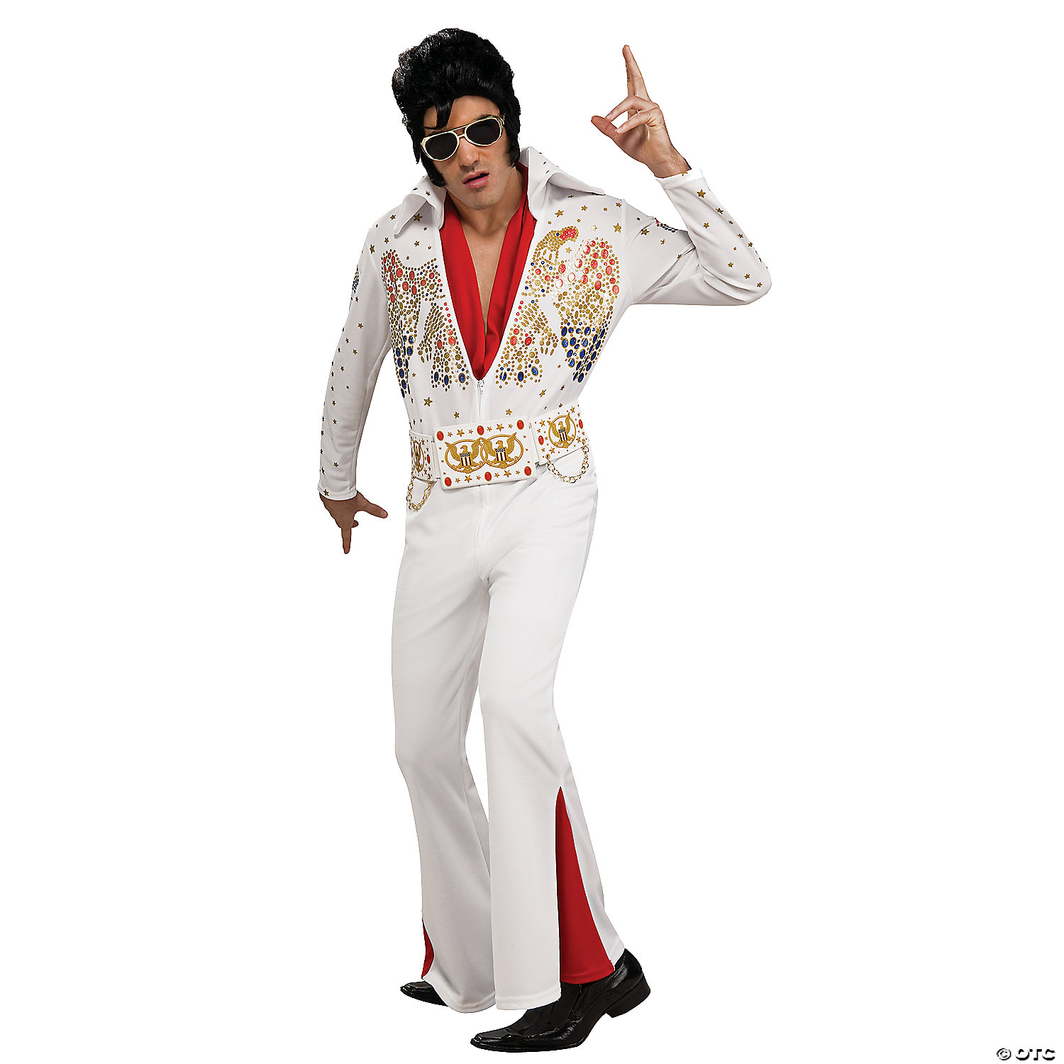 Rubie's Costume Co Men's Elvis Deluxe Costume - 34-38