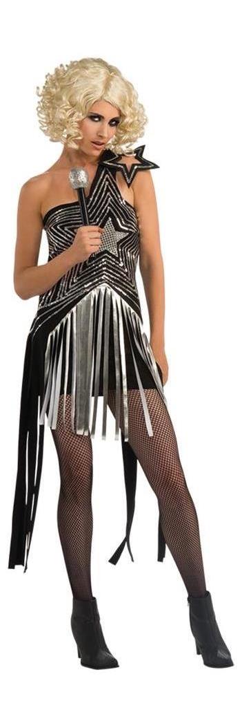 Rubie's Costume Co Women's Lady Gaga Star Dress Costume - 2-6