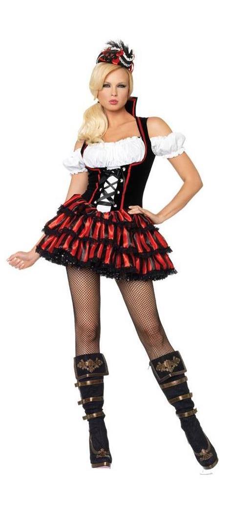 Leg Avenue Women's Shipwreck Pirate Costume - 12-14