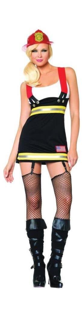 Leg Avenue Women's Backdraft Babe Costume - 2-6