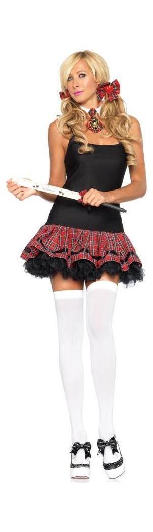 Leg Avenue Women's Plaid Petticoat Adult Dress - 10-14