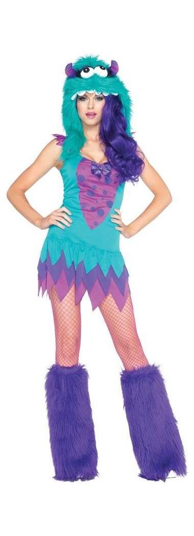 Leg Avenue Women's Fuzzy Frankie Costume - 10-14