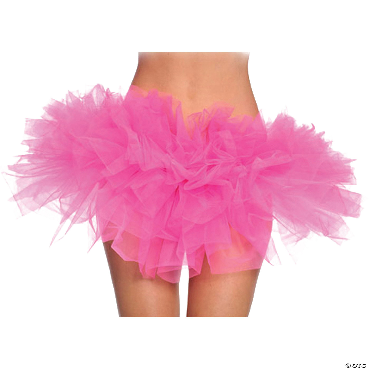 Underwraps Carnival Corp. Women's Tutu Pink Skirt - Standard for Valentines Day