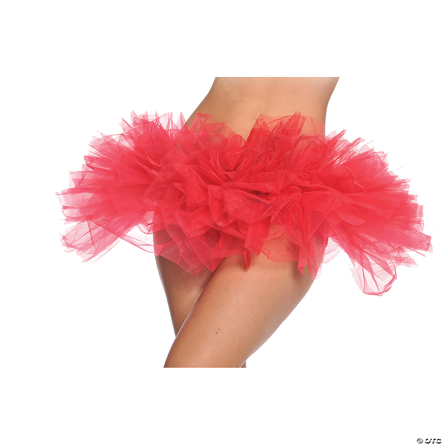 Underwraps Carnival Corp. Women's Tutu Red Skirt - Standard for Valentines Day