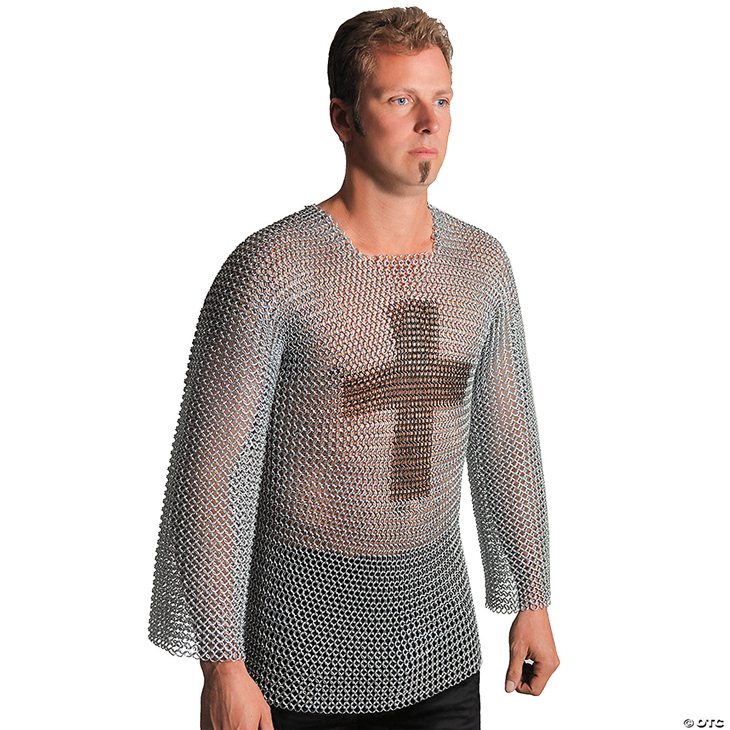 Western Fashion Women's Chainmail Templar Shirt Accessory - Standard