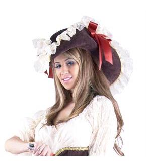 Pirate's Mistress Hat (Suede)