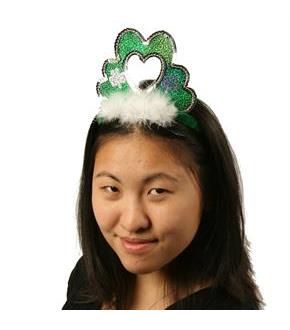 Shamrock Heart Headband