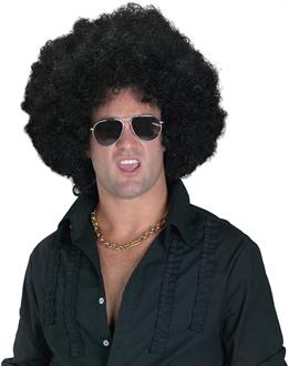 Black High Afro Wig