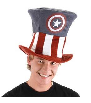 Captain America Mad Hatter Adult Hat