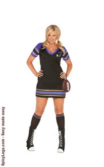 3 pc. Quarterback Sneak costume