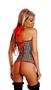 Pin-Up Houndstooth Halter Top Corset