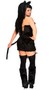 5 PC Sexy Black Panther Costume
