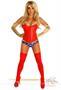 4 PC Sexy Sexy Superhero Costume