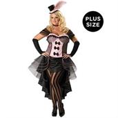 Burlesque Babe Adult Plus Costume