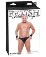 Fetish Fantasy Lingerie Bondage Thong with Cuffs