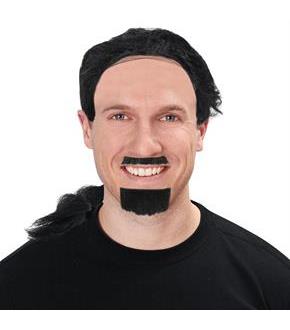 The Big Lebowski Jesus Deluxe Wig and Moustache Set
